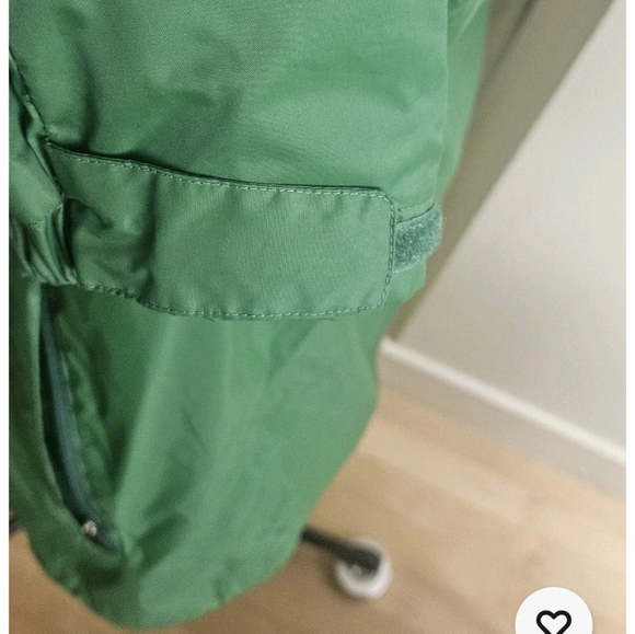 Vintage Tommy Hilfiger Hooded Rain & Windbreaker Jacket Forest Green Size XL - Picture 5 of 7